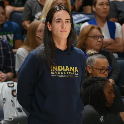 Commissioner Cup Caitlin Clark Blue Hoodie