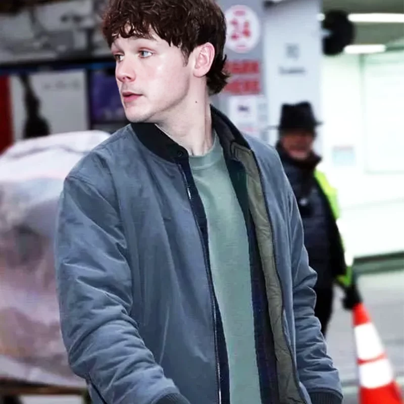 Dexter Resurrection S01 Jack Alcott Grey Jacket