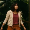 Dora And the Search for Sol Dorado Samantha Lorraine Beige Hoodie