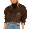 Down Home Fab ChelseaDeBoer Brown Jacket
