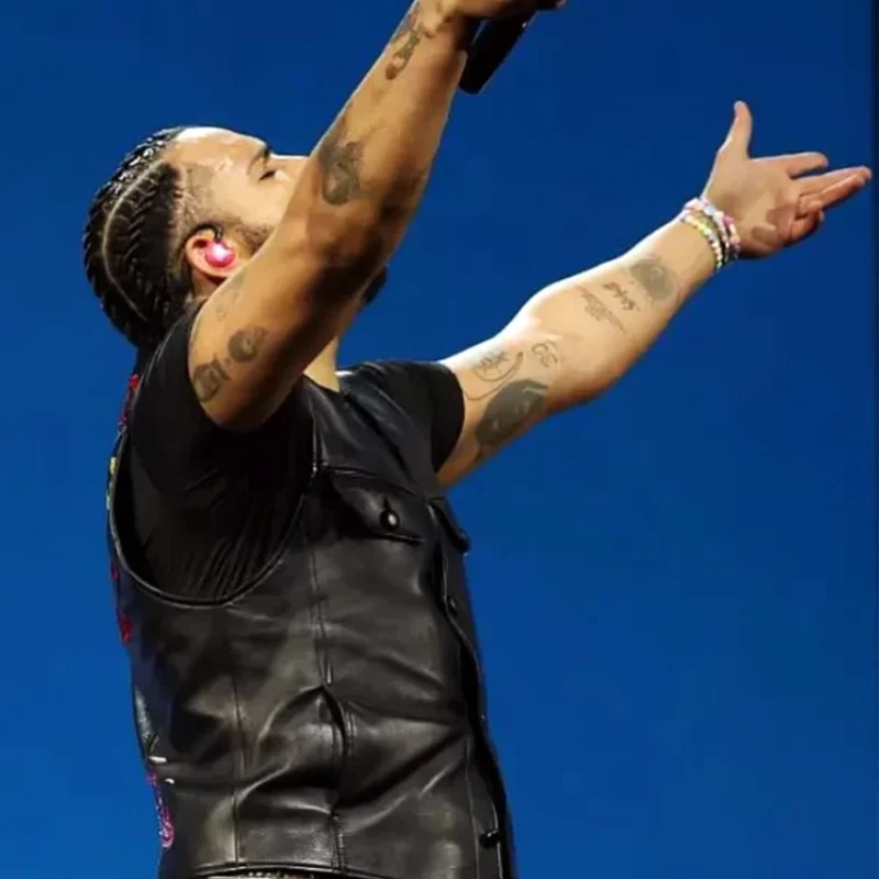 Drake Wireless Festival Black Vest