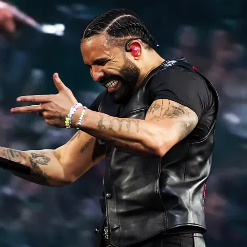 DrakeWireless Festival 2025 Black Vest