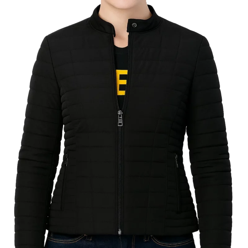 Eva-Jane Willis FBI International Season 4 Megan Garretson Black Jacket
