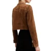 F1 Pippa Middleton Suede Leather Jacket