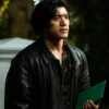 Felix Too Much Season 1 Will Sharpe Black Leather Jacket
