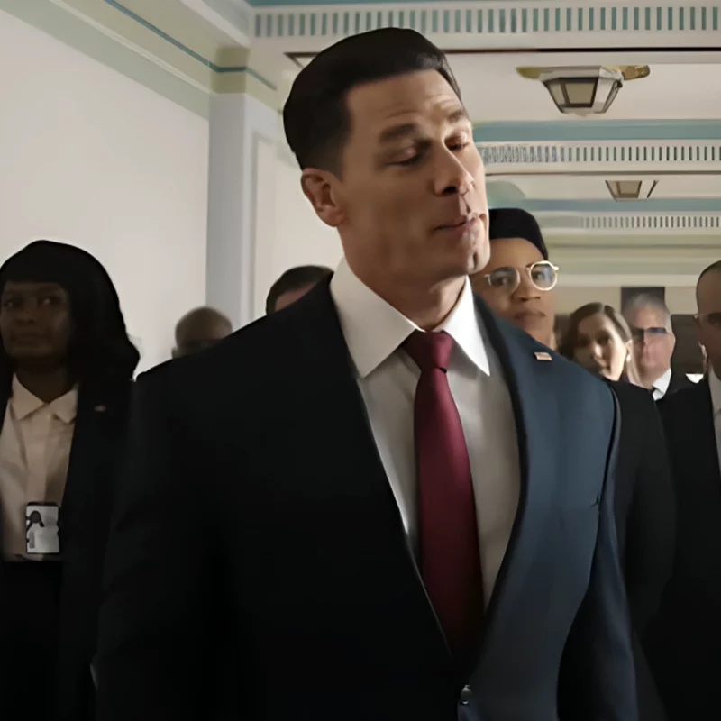 Heads of State 2025 Will Derringer John Cena Blue Suit