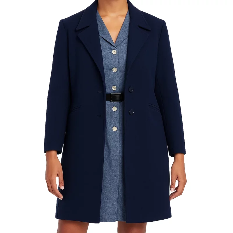Jean Goodwin Bookish Season 1 Loveday Smith Blue Trench Coat