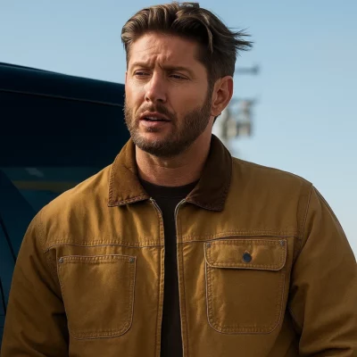 Jensen Ackles Countdown S01 Brown Jacket
