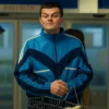 John Davidson I Swear 2025 Robert Aramayo Blue Track Jacket