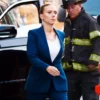 Jurassic World Rebirth 2025 Scarlett Johansson Blue Suit