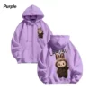 Labubu The Monster Purple Hoodie