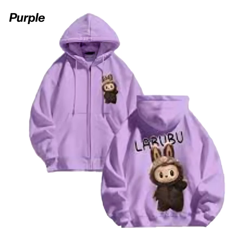Labubu The Monster Purple Hoodie