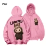 Labubu The Monster pink Hoodie