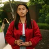 Lola The Summer I Turned Pretty Season 3 Belly Conklin Red Bomber Jacket