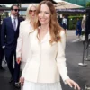 London Wimbledon 2025 Leslie Mann Blazer