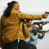 Mahesh Jadu Ice Road Vengeance Rudra Yash Brown Jacket