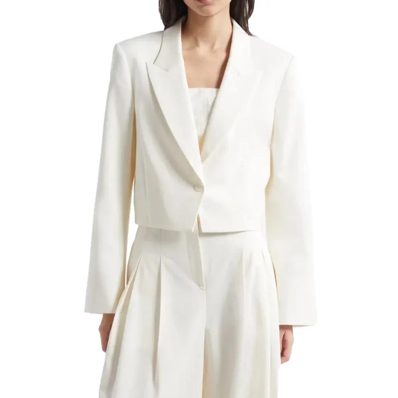 Martha Stewart White Blazer