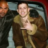 Miles E Benedict Afterburn 2025 George Somner Brown Shearling Leather Jacket