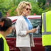 PaperTiger Scarlett Johansson White Blazer