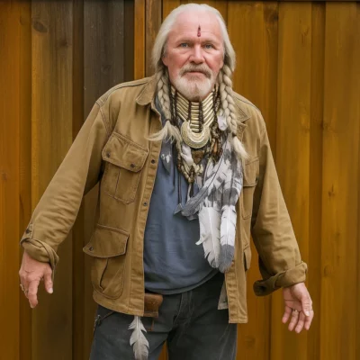 Peacemaker S02 MichaelRooker Brown Jacket