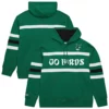 Philadelphia Eagles Kelly Green Vintage Head Coach Pullover Hoodie
