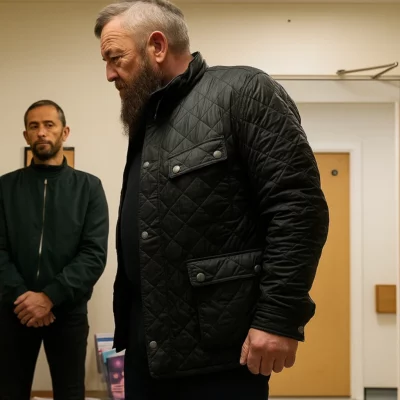 Pushers S01 Black Quilted Jacket