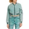 Pushers S01 Emily Cropped Denim Jacket