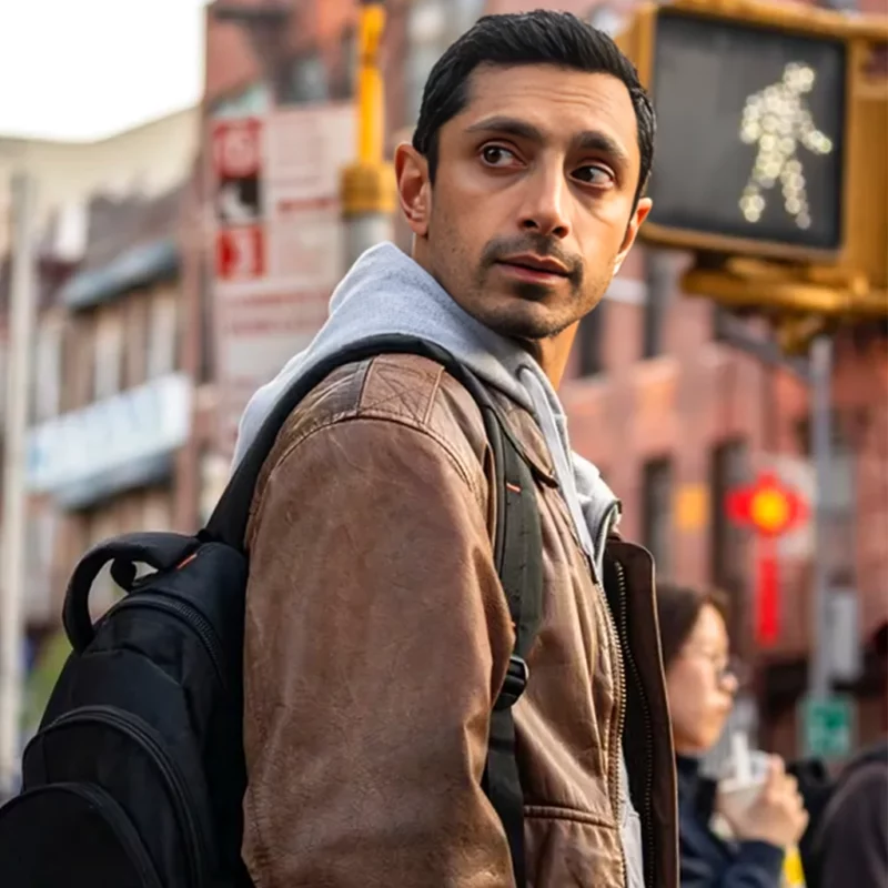Relay 2025 Riz Ahmed Brown Jacket