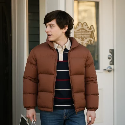 Resident Alien S04 Max Hawthorne Puffer Jacket