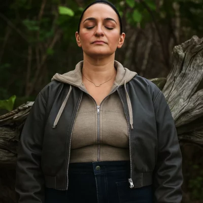 Resident Alien S04 Sara Tomko Cropped Jacket