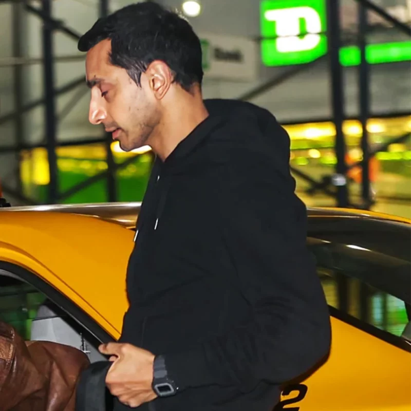 Riz Ahmed Relay Tom Black Hoodie