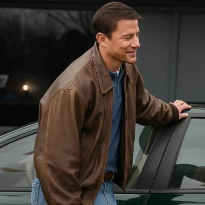 Roofman Channing Tatum Leather Jacket
