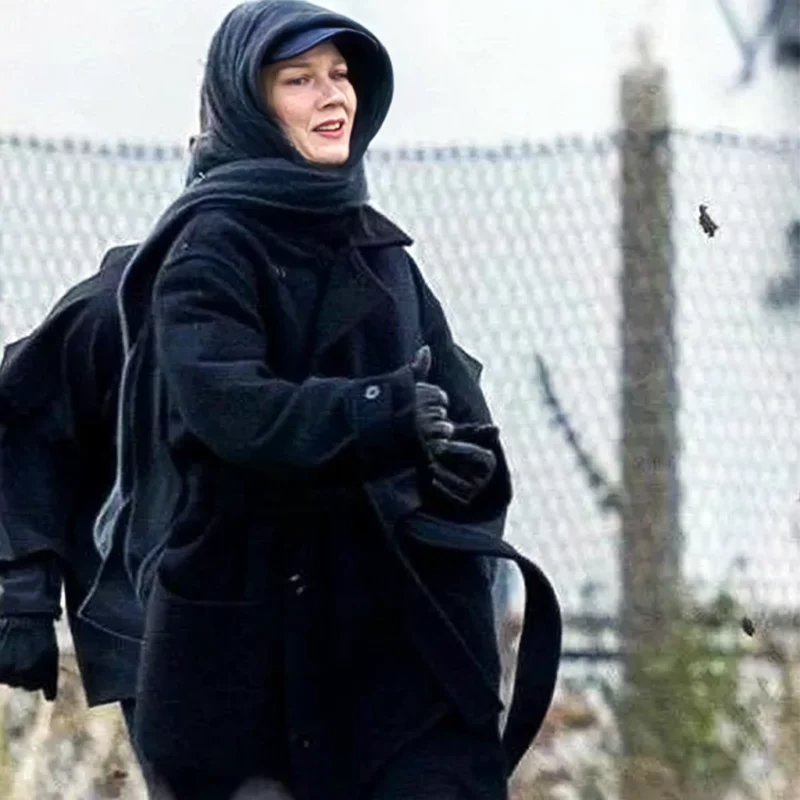Sandra HÃ¼ller Project Hail Mary Eva Black Coat