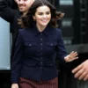 Selena Gomez NYC Navy Blue Jacket