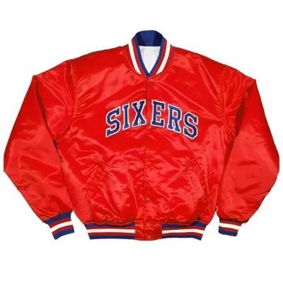 Sixers Starter Bomber Jacket
