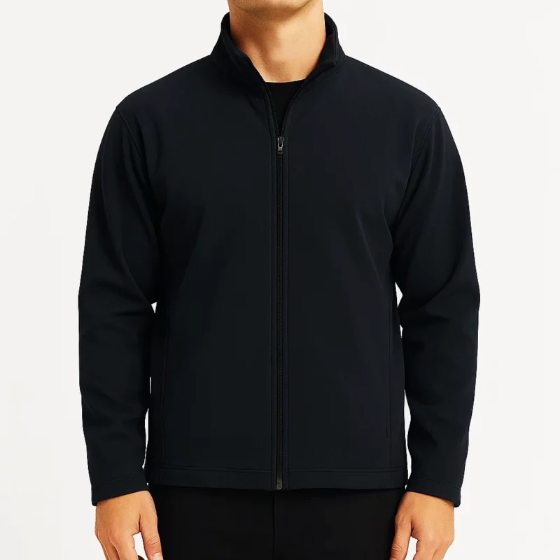 Smoke 2025 Taron Egerton Dave Gudsen Black Jacket