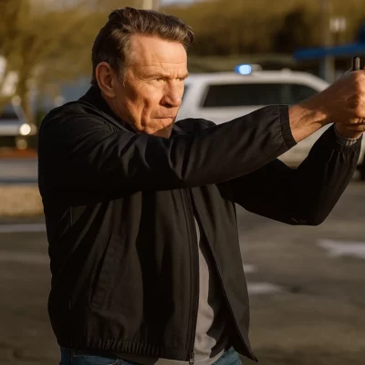 Sovereign Dennis Quaid Black Jacket