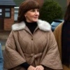 Such Brave Girls S02 Louise Brealey Quilted Cape Jacket