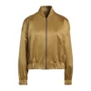 Sun Sea and Selling Houses 2025 Gold Zip-Up Bomber Jacket