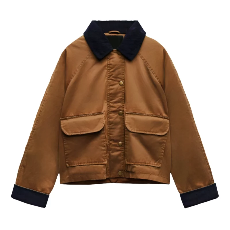 Taylor Blackwell Resident Alien S04 Liza Vanderspeigle Brown Jacket