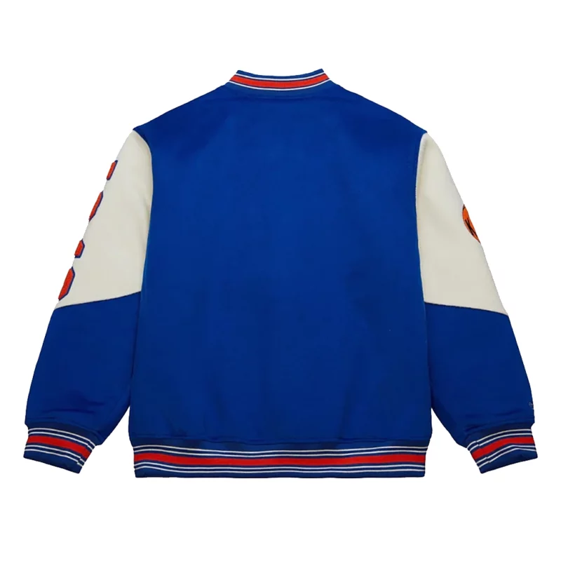Team History Knicks Varsity Jacket