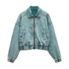 The Bear S04 TV Series Denim Bomber Jacket