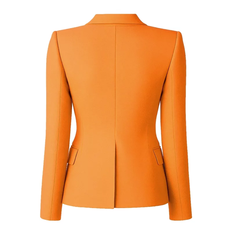 The Five 2025 GillianTurner Orange Blazer