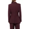 The Project 2025 Sarah Burgundy Blazer
