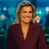 The Project Sarah Haris Burgundy Blazer