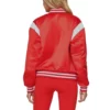 The Real Housewives of Orange County S19 Emily Simpson Red Bomber Jacket
