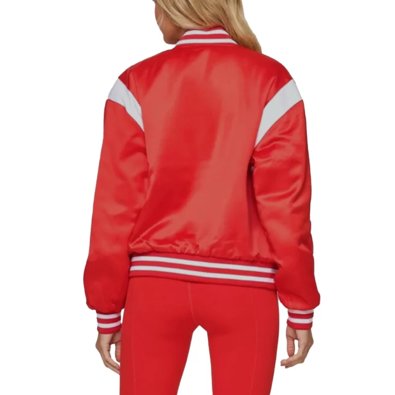 The Real Housewives of Orange County S19 Emily Simpson Red Bomber Jacket