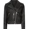 The Sandman S02 Vanesu Samunyai Rose Walker Black Leather Jacket