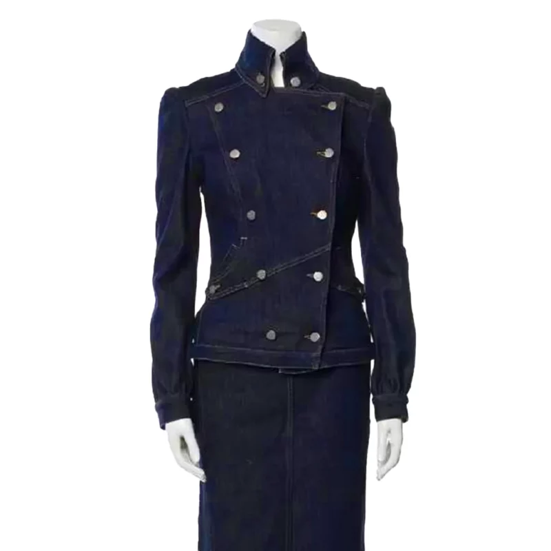 The Today Show 2025 Lola Tung Blue Denim Jacket