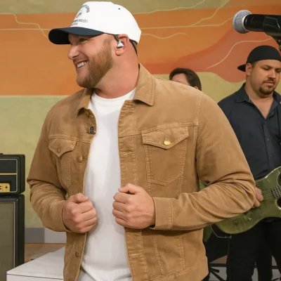 The Today Show Cole Swindell Brown Jacket